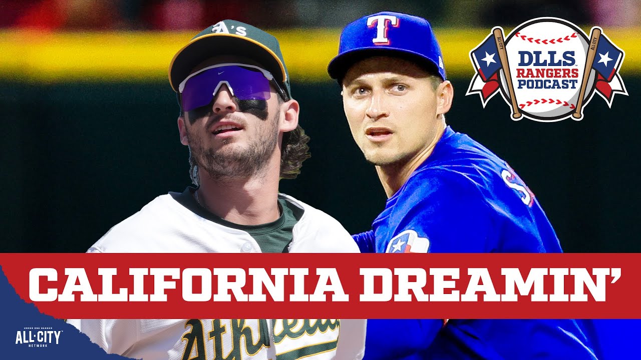 Rangers Head To West Coast For Series against Oakland Athletics | DLLS Rangers Podcast