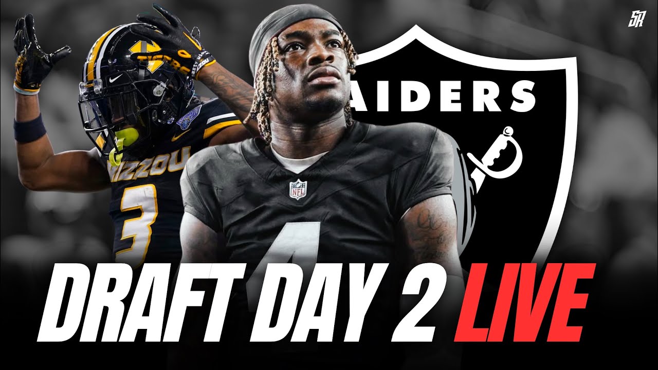 LAS VEGAS RAIDERS DRAFT DAY 2 LIVE
