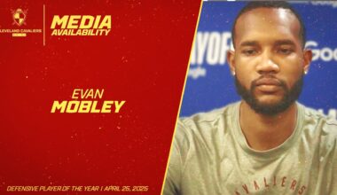 Cleveland Cavaliers: Evan Mobley's 'DREAM COME TRUE' To Win NBA Defensive Player of the Year