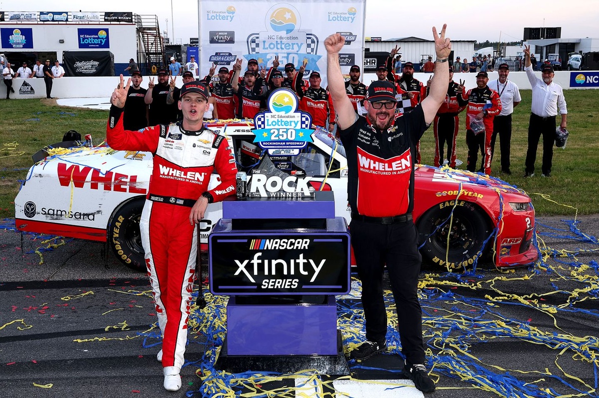 Suspension parts revealed at Talladega