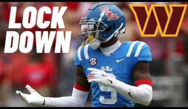 Washington Commanders Draft CB Trey Amos! Steal Of The Draft? Adam Peters Cooking