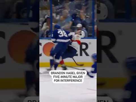 Brandon Hagel Got Suspended For This Hit On Barkov 😬