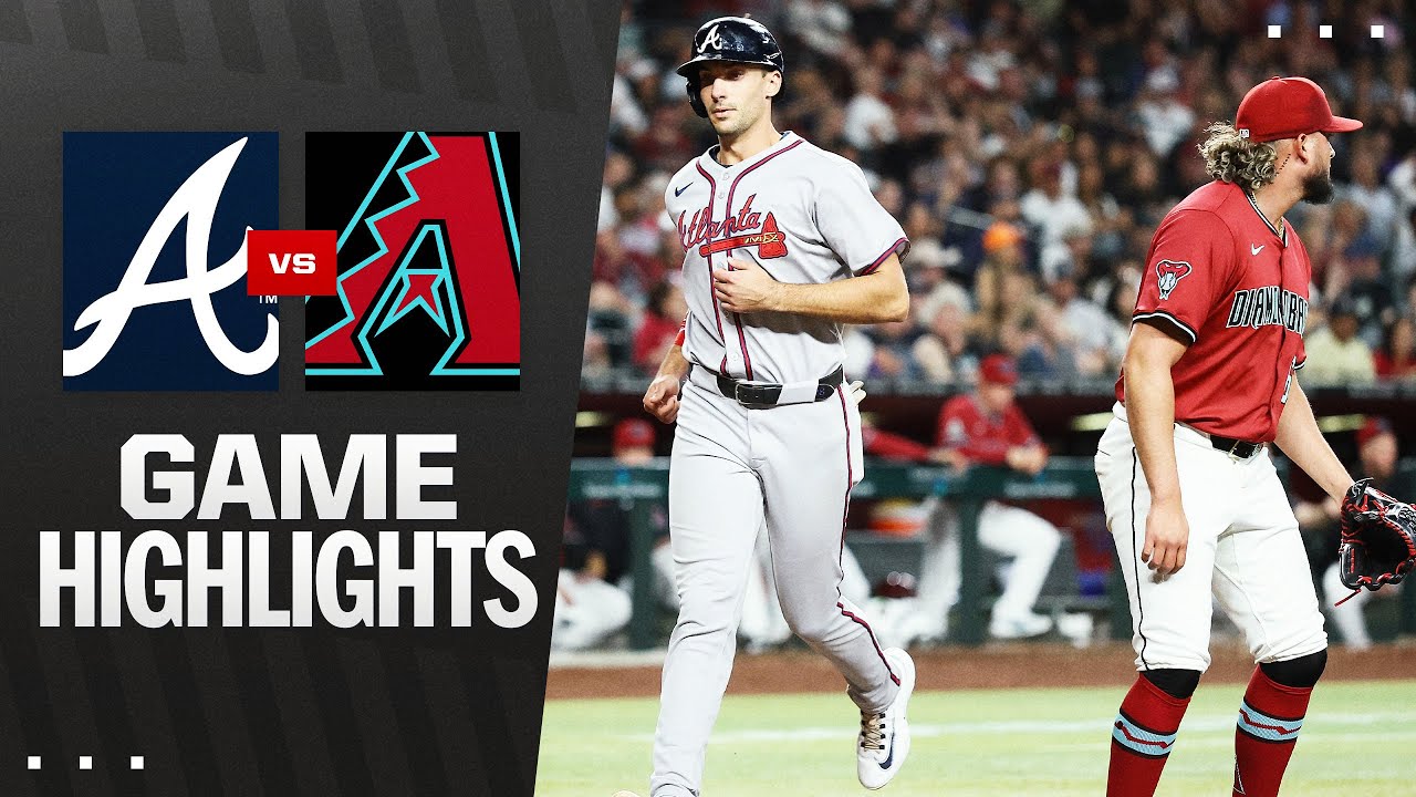 Braves vs. D-backs Game Highlights (4/25/25) | MLB Highlights