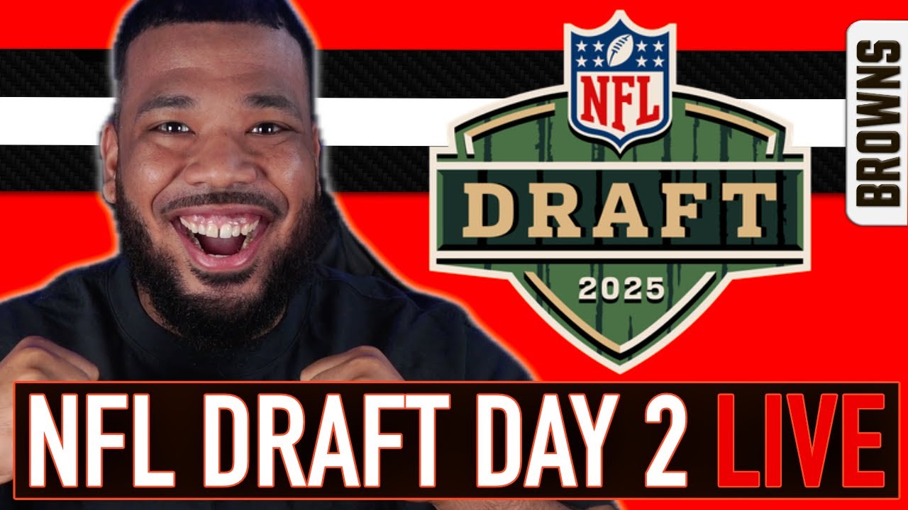 BROWNS DRAFT DAY 2 LIVE WATCH PARTY