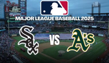 🔴 LIVE: Chicago White Sox vs Oakland Athletics – MLB Live Scores | Round 1
