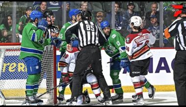 HIGHLIGHTS: Game 1 Tucson Roadrunners vs Abbotsford Canucks | AHL Calder Cup Playoffs