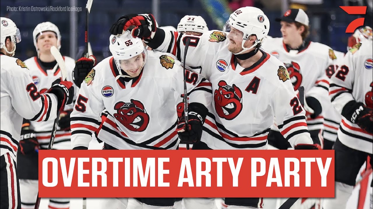 Artyom Levshunov Calls Game In Overtime | AHL Calder Cup Playoffs