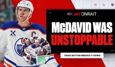 ‘McDavid is literally unstoppable’: Button on McDavid nearly willing Oilers to victory
