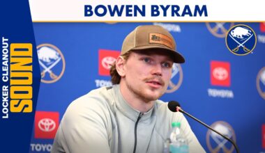 "That’s On Us As Players" | Bowen Byram End-Of-Season Media | Buffalo Sabres