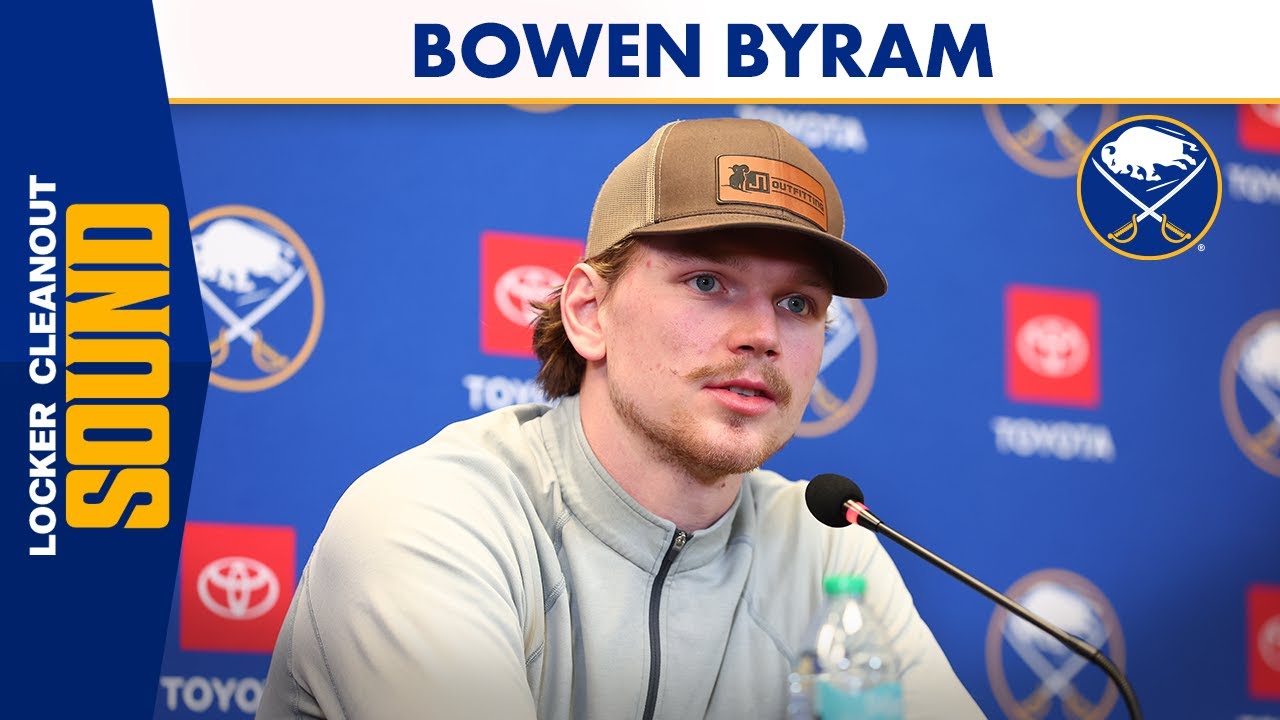 "That’s On Us As Players" | Bowen Byram End-Of-Season Media | Buffalo Sabres