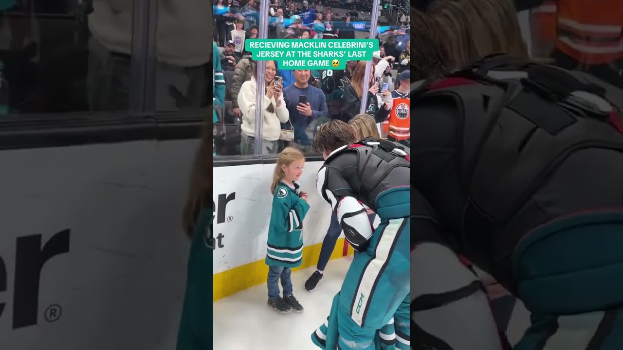 A lucky day for them 🙌 (via @sanjosesharks/TT)