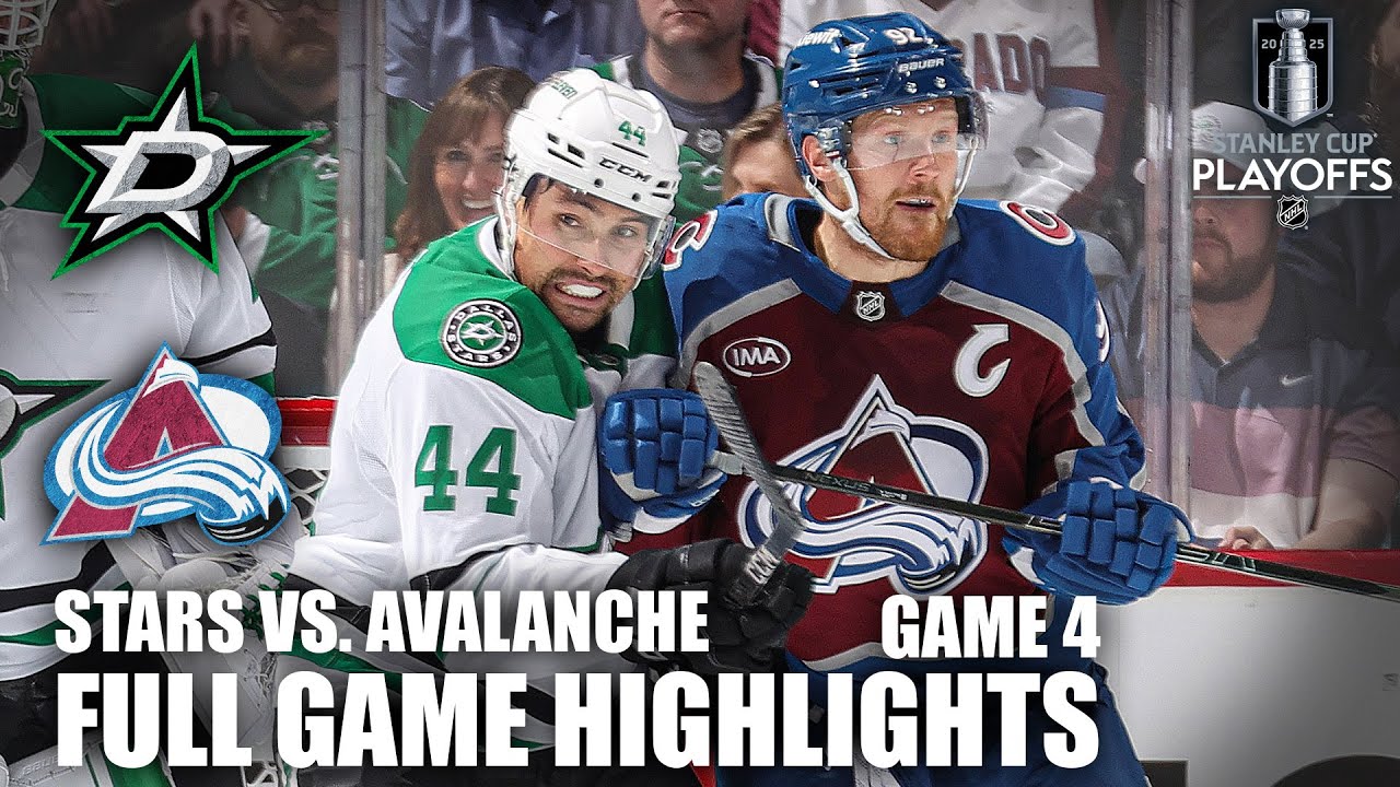 1st Round: Dallas Stars vs. Colorado Avalanche Game 4 | Full Game Highlights | ESPN NHL