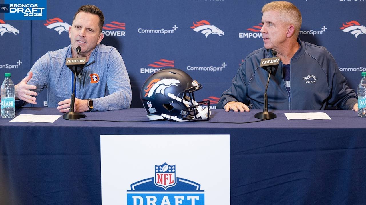 HC Sean Payton, GM George Paton recap 2025 NFL Draft