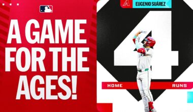 4 HOME RUNS ... 1 GAME! 🤯 EUGENIO SUÁREZ ENTERS THE HISTORY BOOKS! 😤