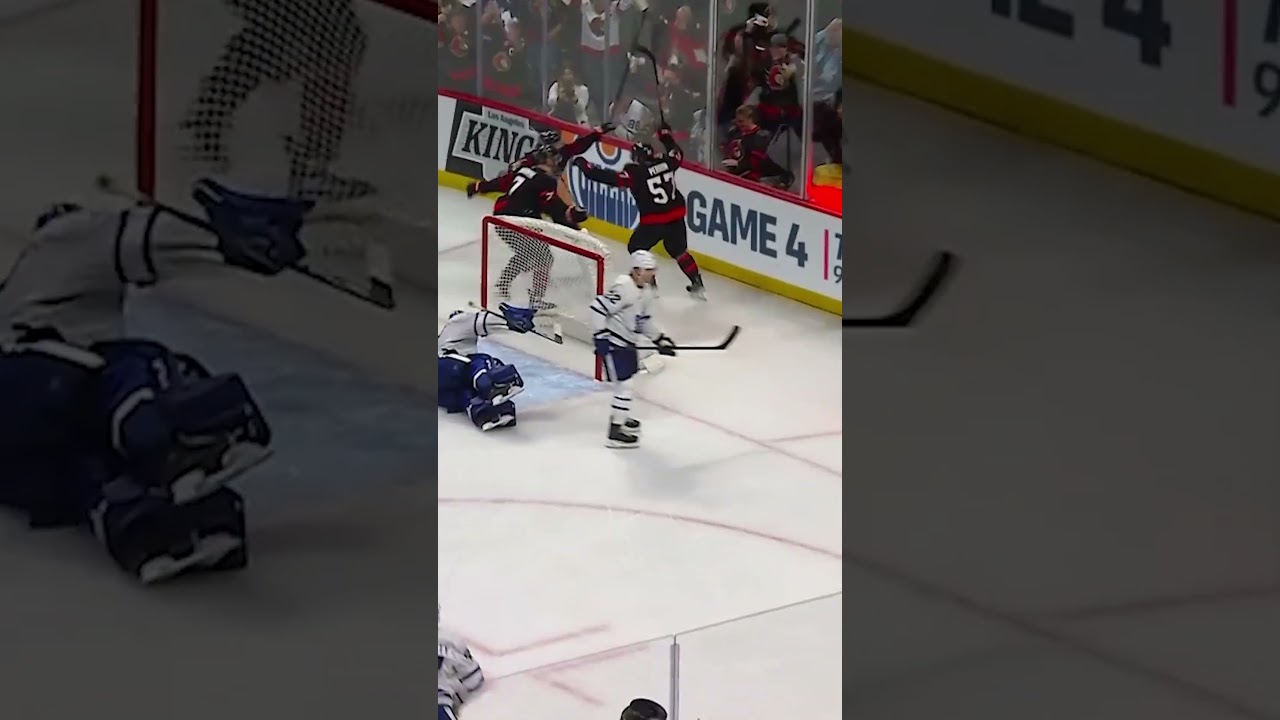 Perron has the building ROCKING!