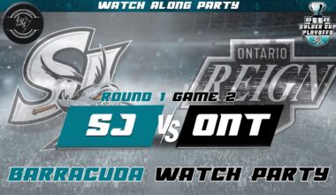 2025 AHL Calder Cup Playoffs: San Jose Barracuda vs Ontario Reign | WATCH PARTY + LIVE REACTIONS!
