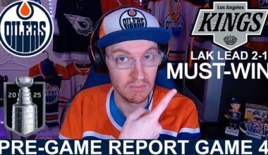 Pre-Game Report: Edmonton Oilers vs Los Angeles Kings | Round 1, Game 4