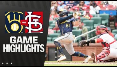 Brewers vs. Cardinals Game Highlights (4/27/25) | MLB Highlights