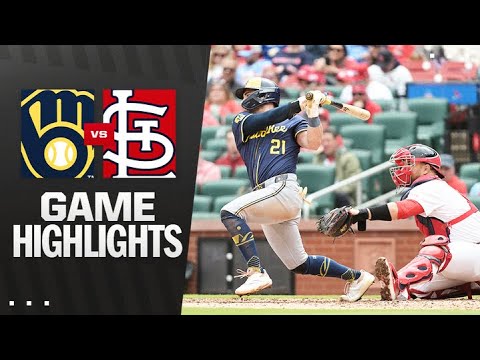 Brewers vs. Cardinals Game Highlights (4/27/25) | MLB Highlights