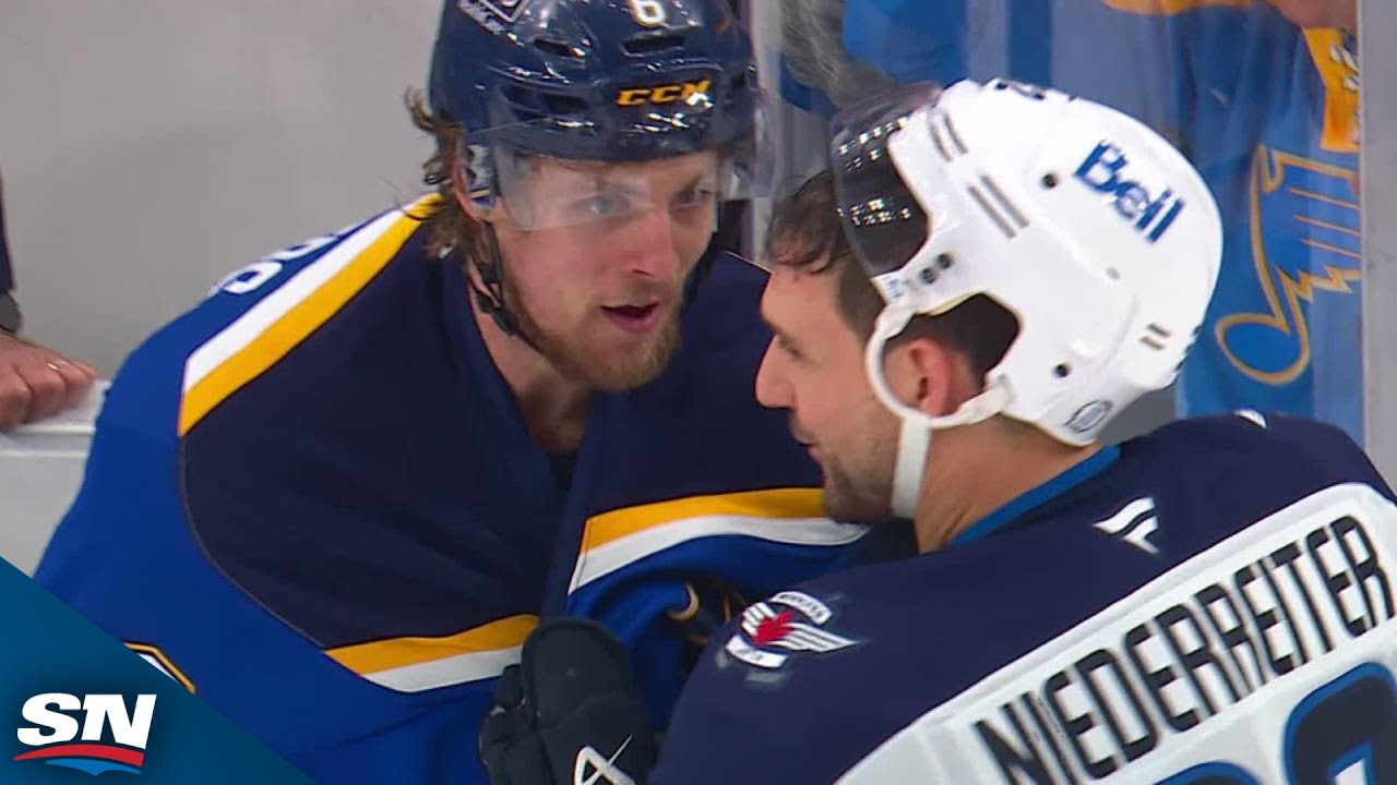 Tempers Flare In Winnipeg Jets vs. St. Louis Blues Game 4