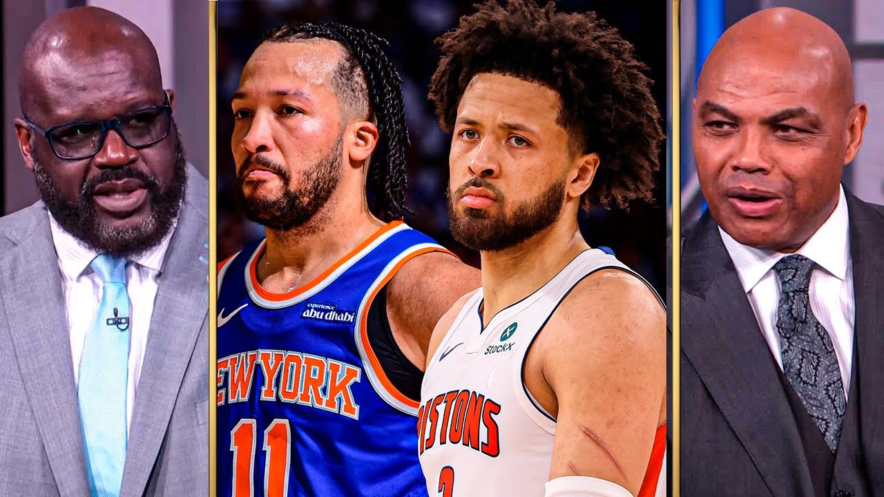 Inside the NBA REACTS to Knicks vs Pistons GAME 4 Highlights