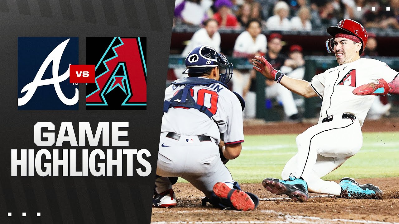 Braves vs. D-backs Game Highlights (4/27/25) | MLB Highlights | Arizona Diamondbacks