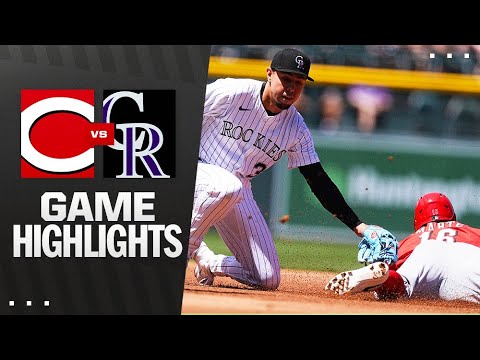 Reds vs. Rockies Game Highlights (4/27/25) | MLB Highlights