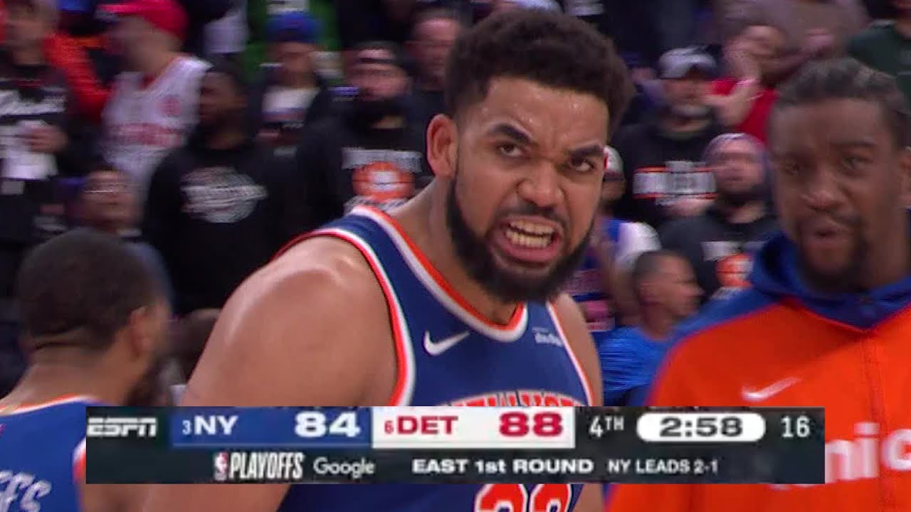 Final 5:14 WILD ENDING Pistons vs Knicks - Game 4 | April 27, 2025