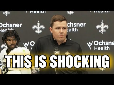 New Orleans Saints Coach Kellen Moore Going VIRAL After Revealing Why He Didnt Pick Shedeur Sanders