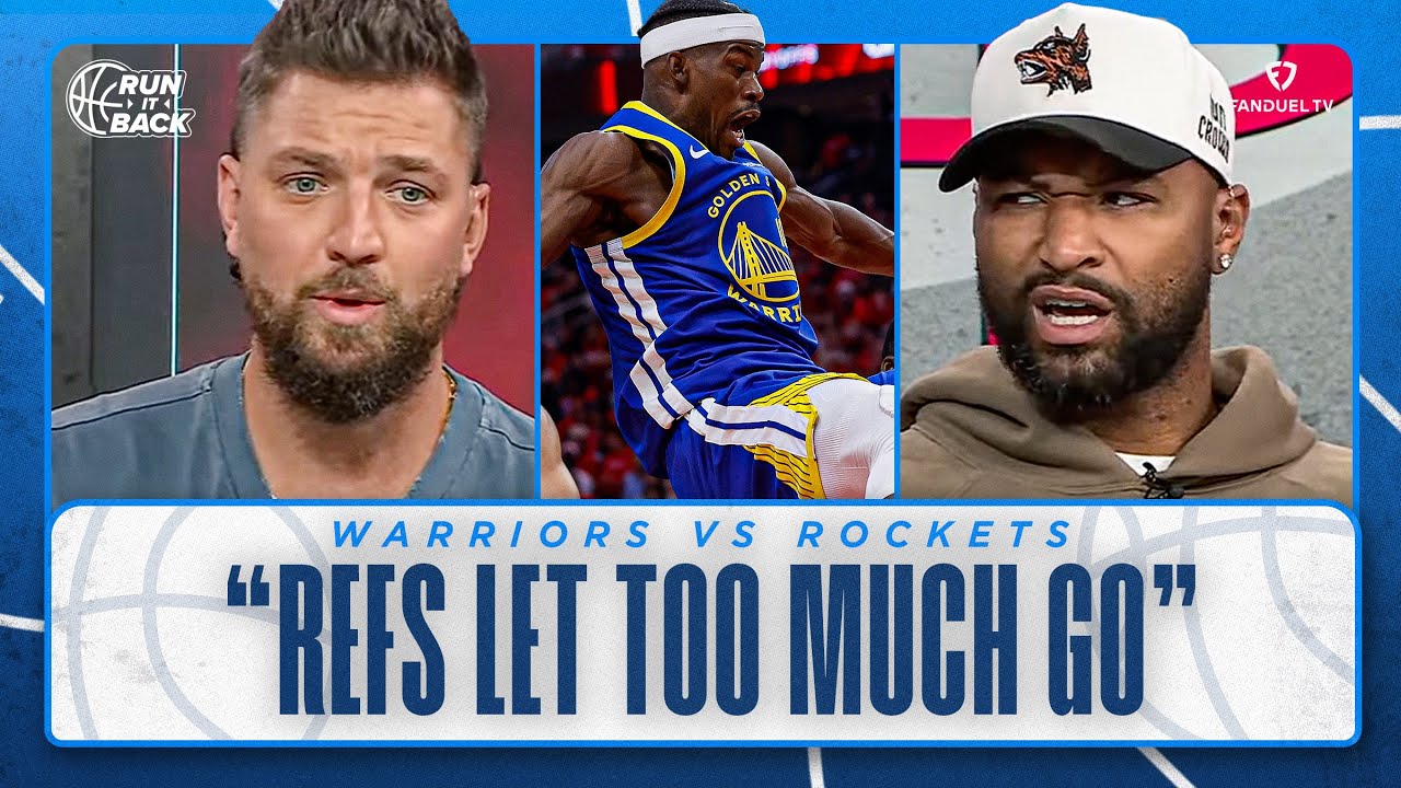 Boogie & Chandler REACT to Jimmy Injury, Rockets TOO PHYSICAL For Warriors, & Green-Sengun Duo!!