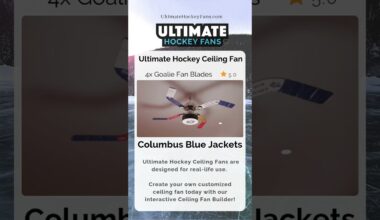 This is the Columbus Blue Jackets 'Ultimate Hockey Fan' - Goalie Edition! 🥅
