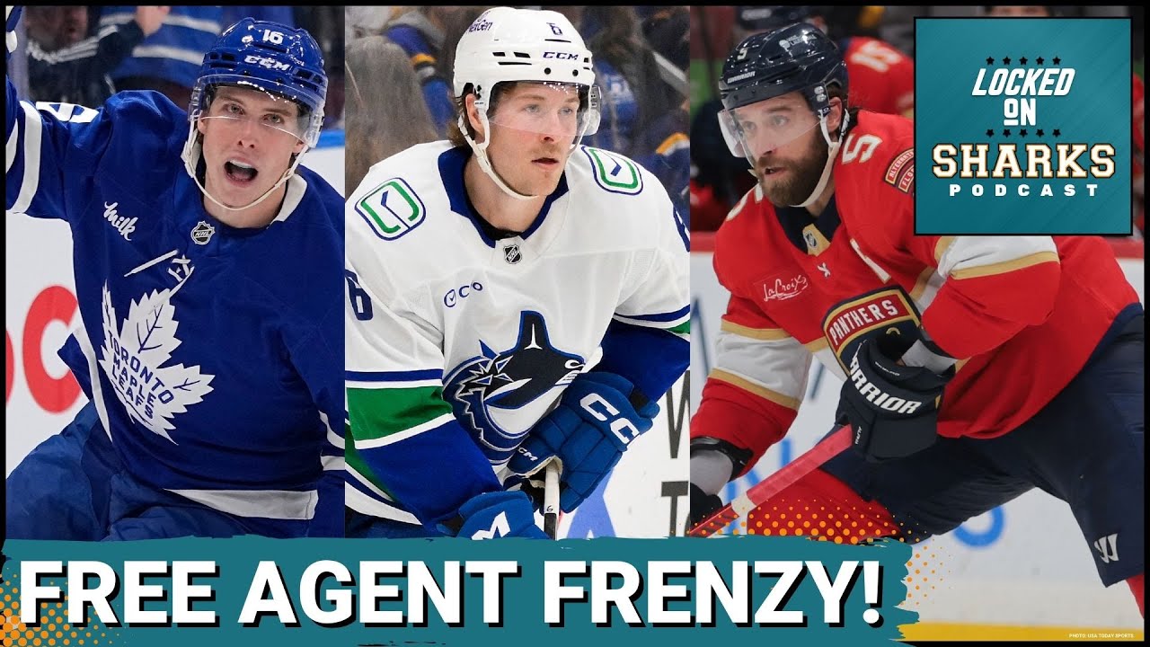 San Jose's Cap Space BONANZA Sets Stage for Franchise-Altering Summer | Who's Coming?