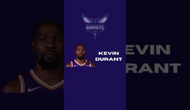 TRADING Kevin Durant To The Charlotte Hornets! #nba #basketball #viral