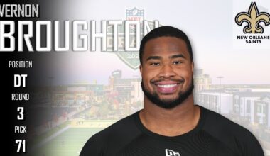 2025 NFL Draft: Vernon Broughton | New Orleans Saints