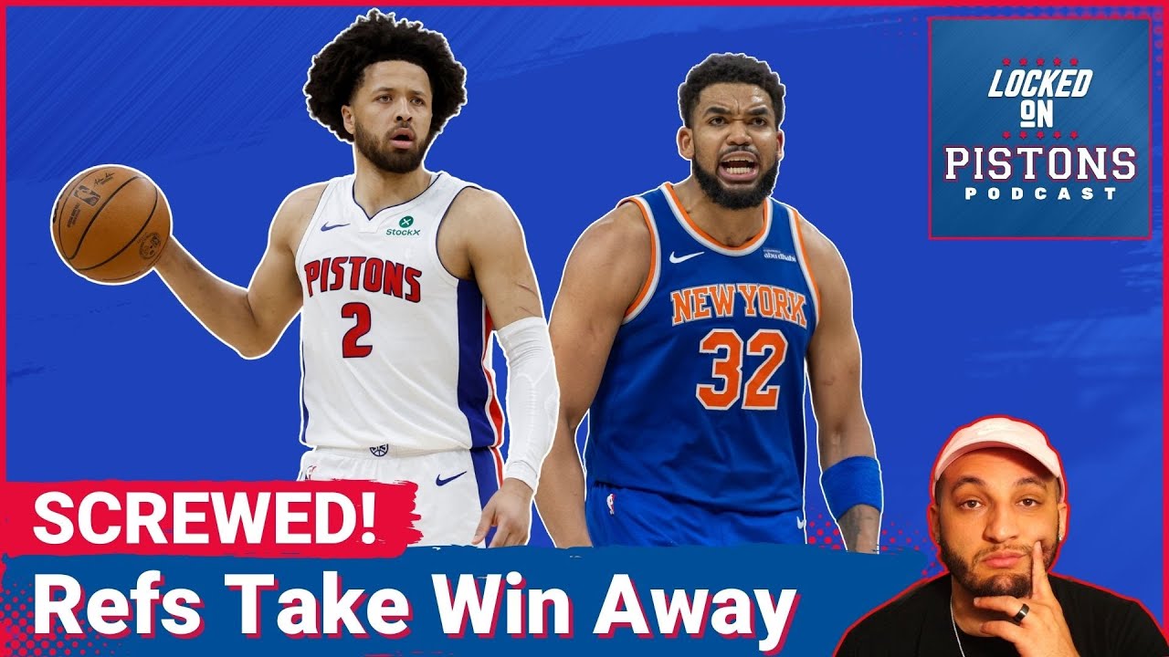 OUTRAGE: Detroit Pistons ROBBED by Refs in CRUCIAL Game 4 | Is Series Already Over?