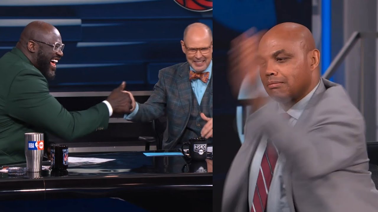 Shaq and Chuck troll Miami Heat as Cavs win Game 4 by 55 points to sweep 😂