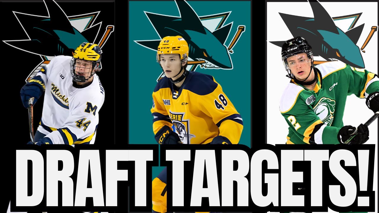 San Jose: The FINAL PIECES ! | Analyzing The San Jose Sharks 2025 Draft Targets