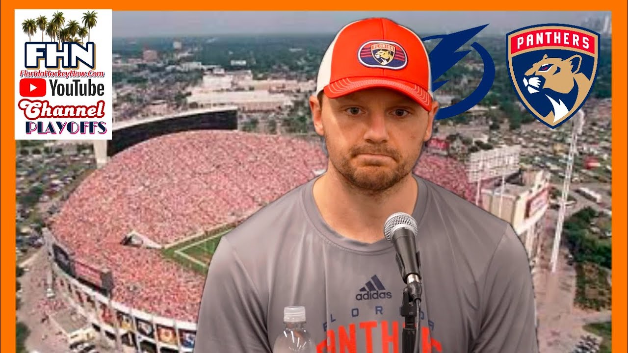 Sam Reinhart: Florida Panthers Head to Tampa for Game 5 up 3-1 on Lightning