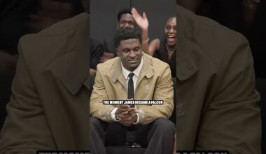 Such a special moment for James & his family 🥹 #atlantafalcons #football #nfl #falcons #sports