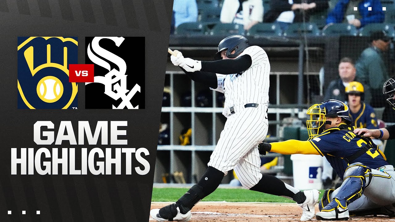 Brewers vs. White Sox Game Highlights (4/29/25) | MLB Highlights