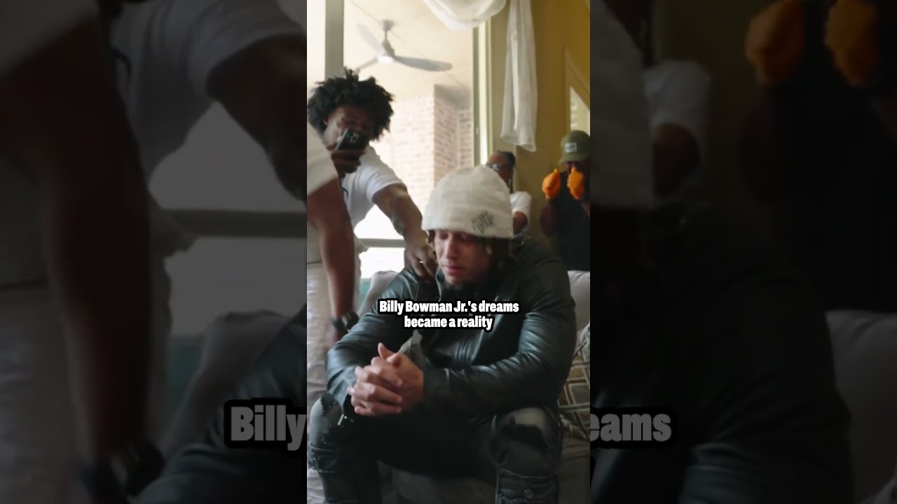 The moment Billy Bowman Jr.'s dreams of the NFL came true  #nfl #atlantafalcons #football #falcons