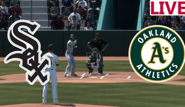 🔴LIVE 🔴Chicago White Soxs VS Oakland Athletics /April 26/ Mlb the show 25