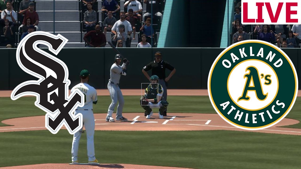 🔴LIVE 🔴Chicago White Soxs VS Oakland Athletics /April 26/ Mlb the show 25