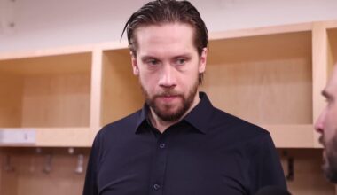 Devils react after losing the series to Carolina