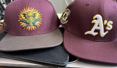 Recent Oakland hats find at Ross. Like discovering a lost relic from an ancient time