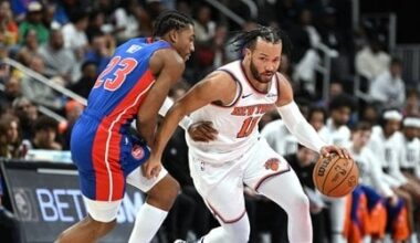 The Pistons are barring fans from buying tickets to the Pistons-Knicks home playoff games unless they live in Michigan