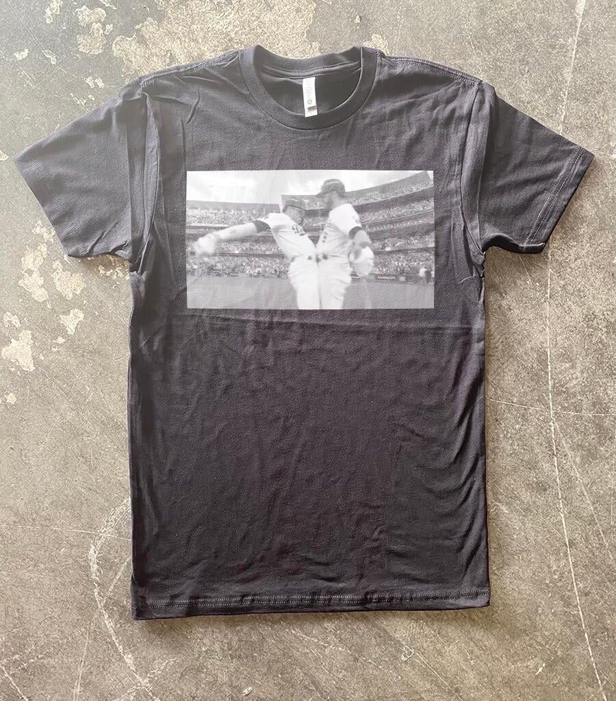 What are the chances this shirt gets turned away at Dodger Stadium?