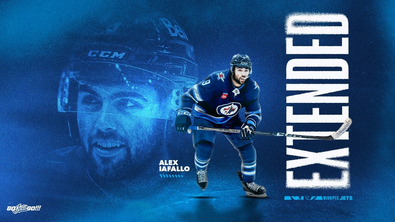 Jets sign Iafallo to a three-year contract extension (3x$3.66 AAV)
