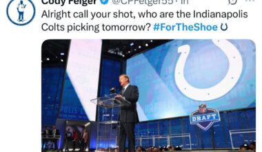 Either Tyler Warren or Colston Loveland!!