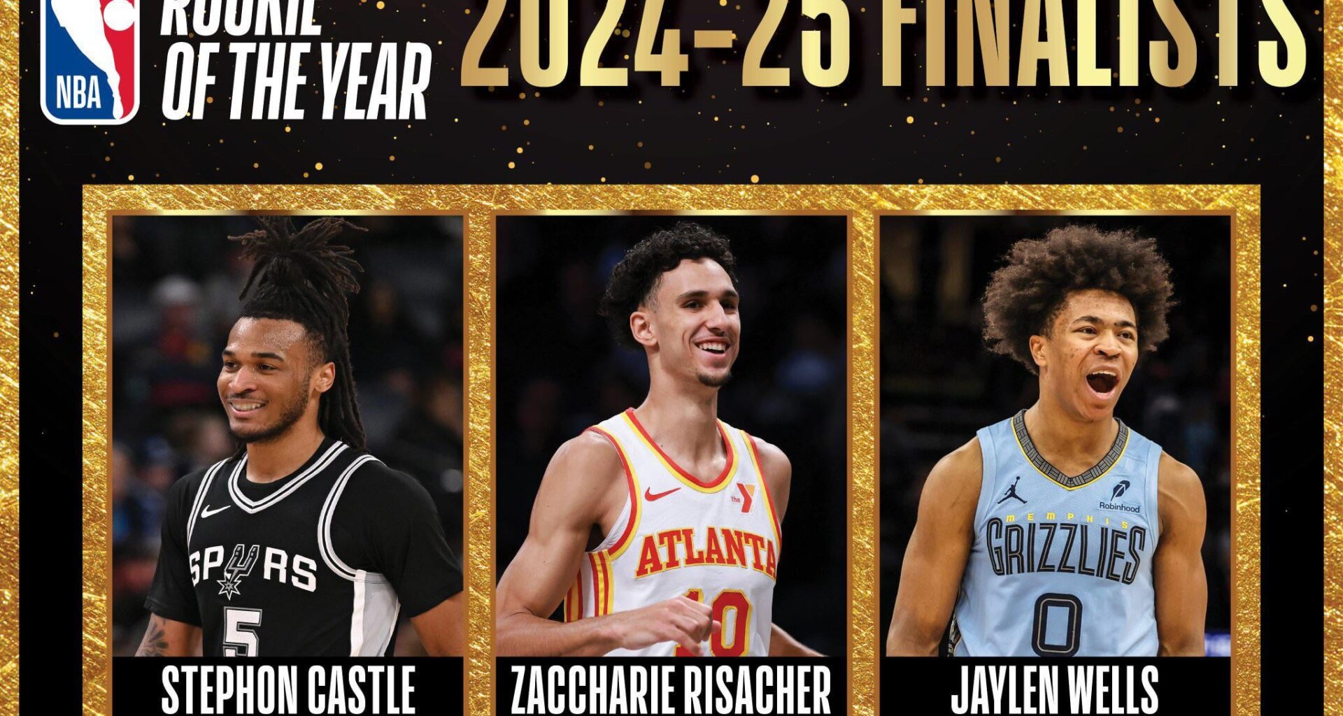Zaccharie Risacher is a finalist for ROY per NBA PR